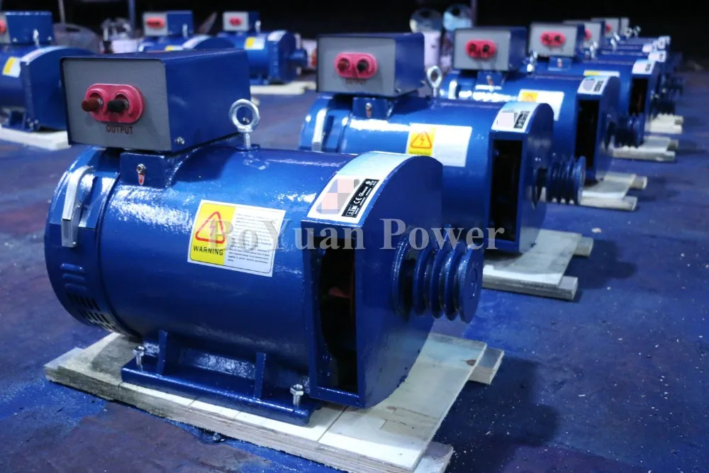 Single Three Phase Generator 5kw Power Ac Dynamo Alternator Low Rpm