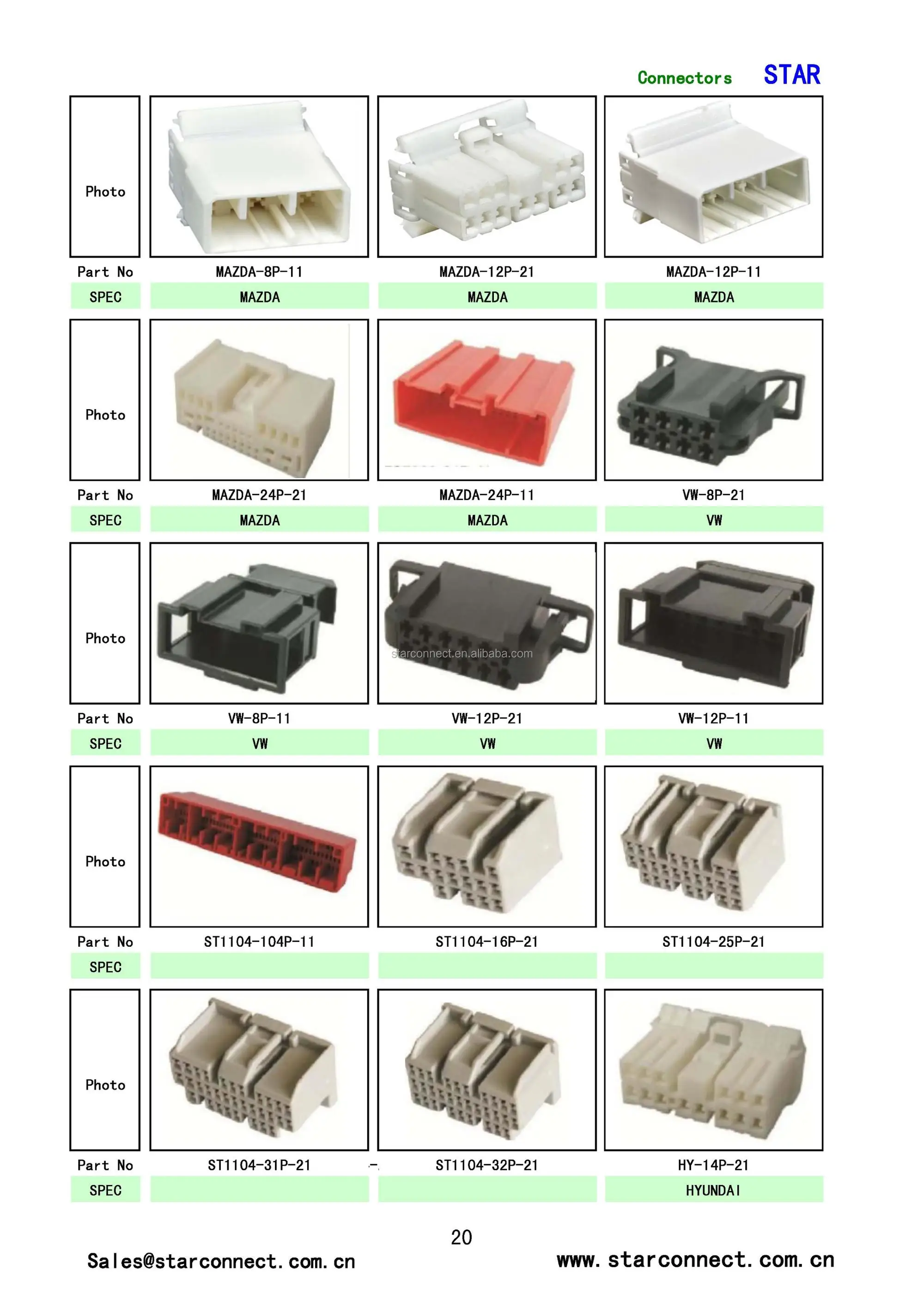 Factory Male And Female Electrical Mini Iso 8 Pin Blue Connector For