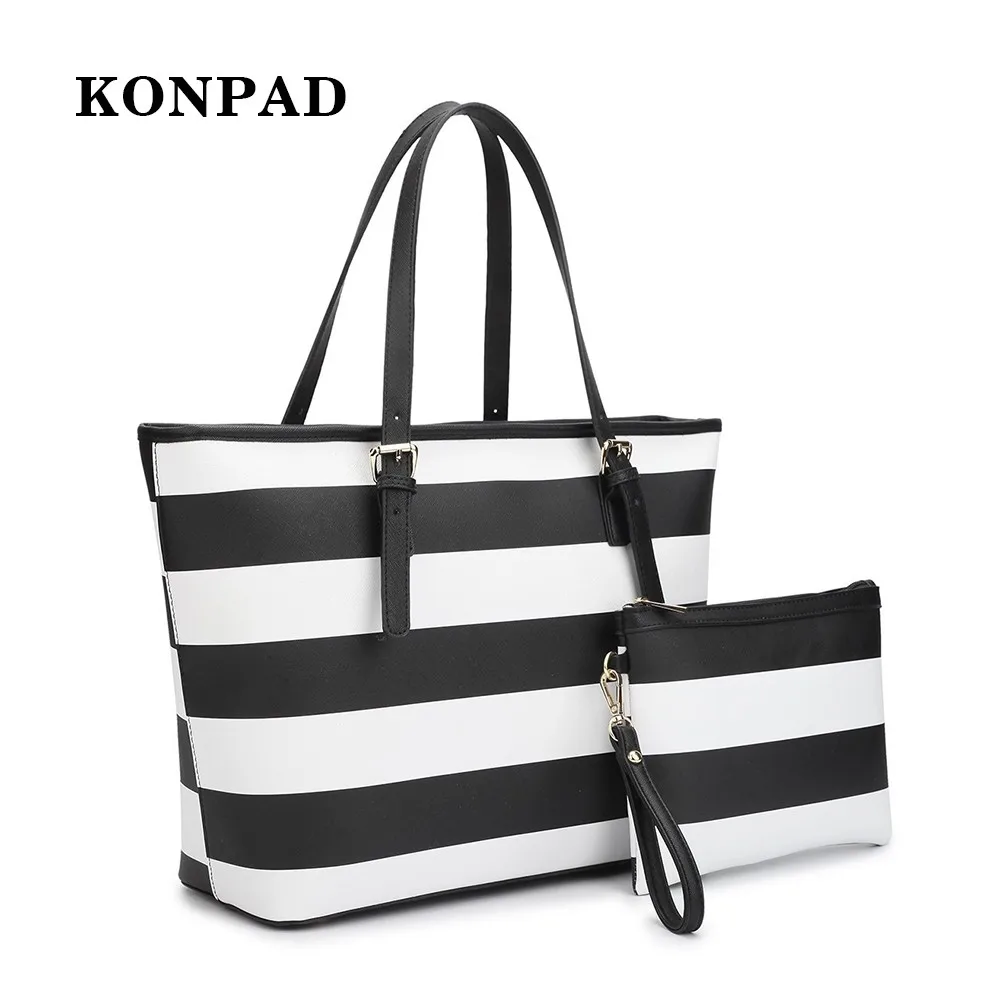Nk016 Women S Designer Large Laptop Top Handle Structured Tote Bag Satchel Handbag Shoulder Fashion Handbags Stripes Purse Totes