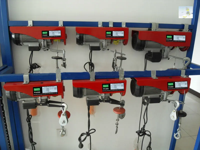 Single Phase Electric Deer Hoist And Winch Tripod Electric Wire Rope