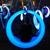 led lighting swing with remote control and adapter