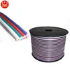 24 AWG/4 core Flat Rainbow cable From China/electrical wire