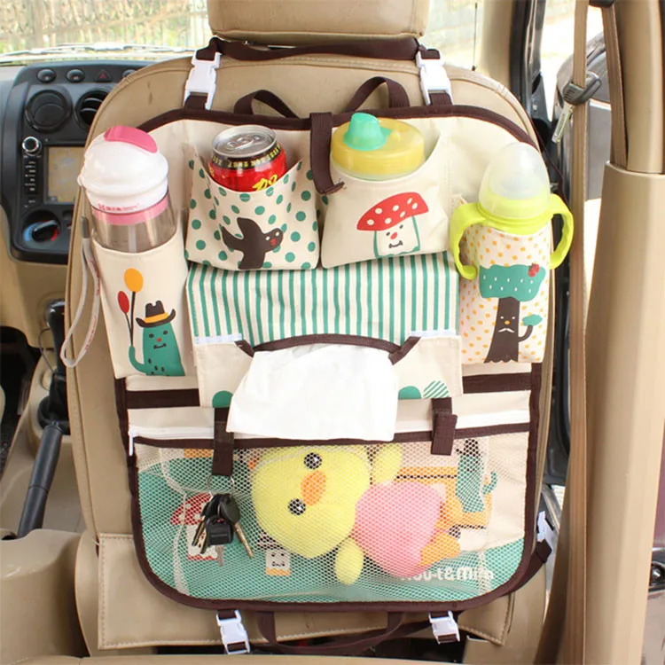 Backseat Car Organizer Kids Toy Baby Travel Accessories Storage Bag