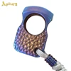 Wilderness Survival Titanium Alloy Tiger Pendant With Multiple Functions Of Self-defense And Broken Windows