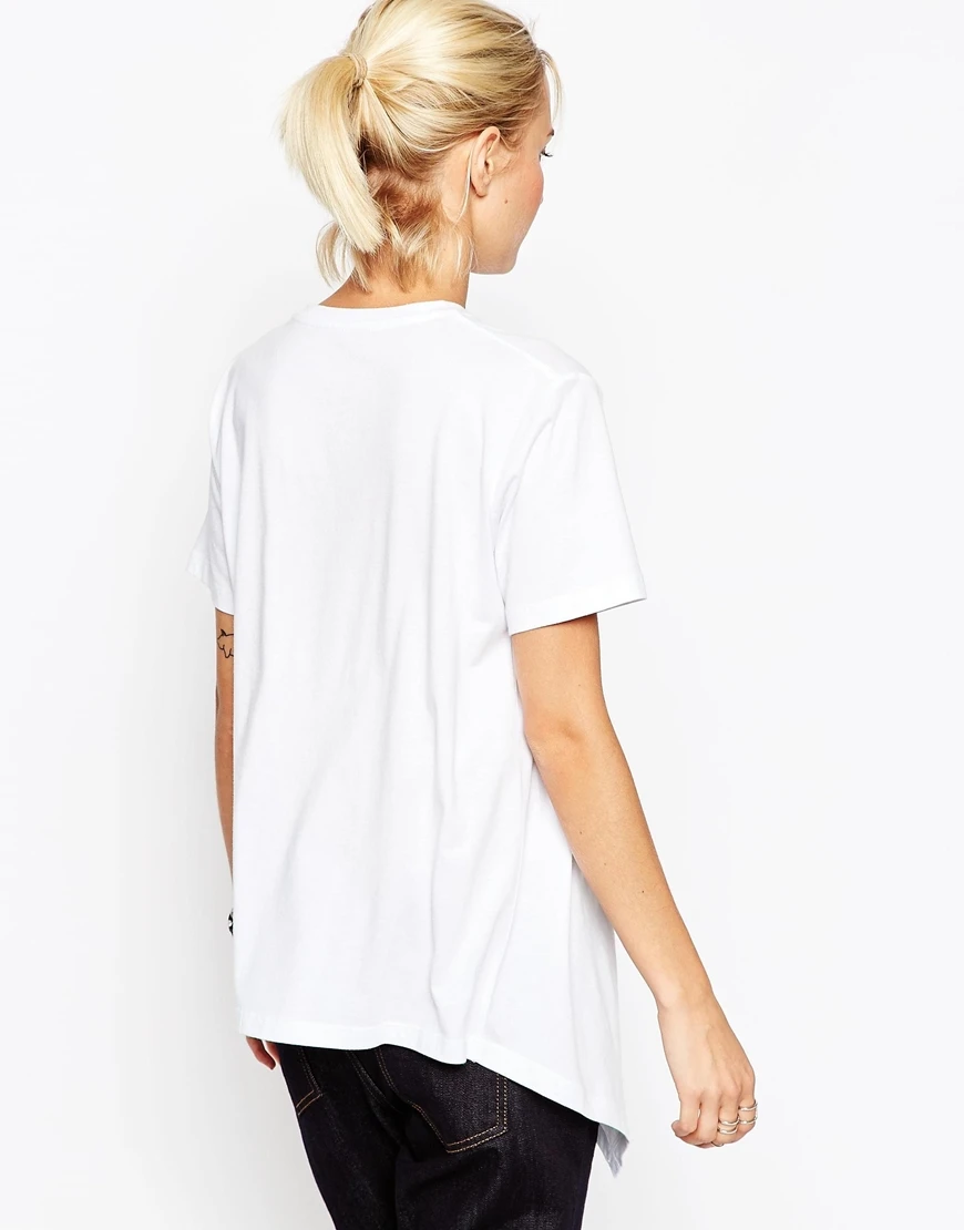 Fashion Cheap Custom Bulk Plain White Women T Shirt Wholesale China