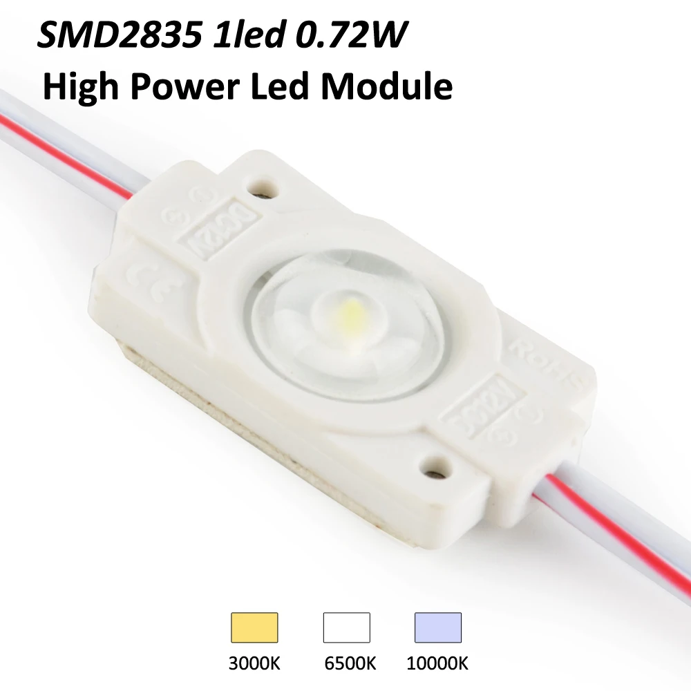 Shenzhen mini high power 28358 0.72W 56lm injection led modules manufacturer
