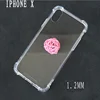 For iphone x case hard transparent drop resistance phone case clear cell phone case