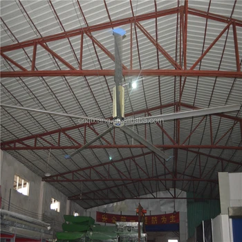 4 2m Large Energy Saving Industrial Big Horizontal Air Flow Hvls Ceiling Fans For Livestock Buy Horizontal Air Flow Fans Orient Ceiling Fan 380v