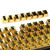 PBT mechanical Golden Keycaps for cherry switch keyboard 104 keyboard Cap