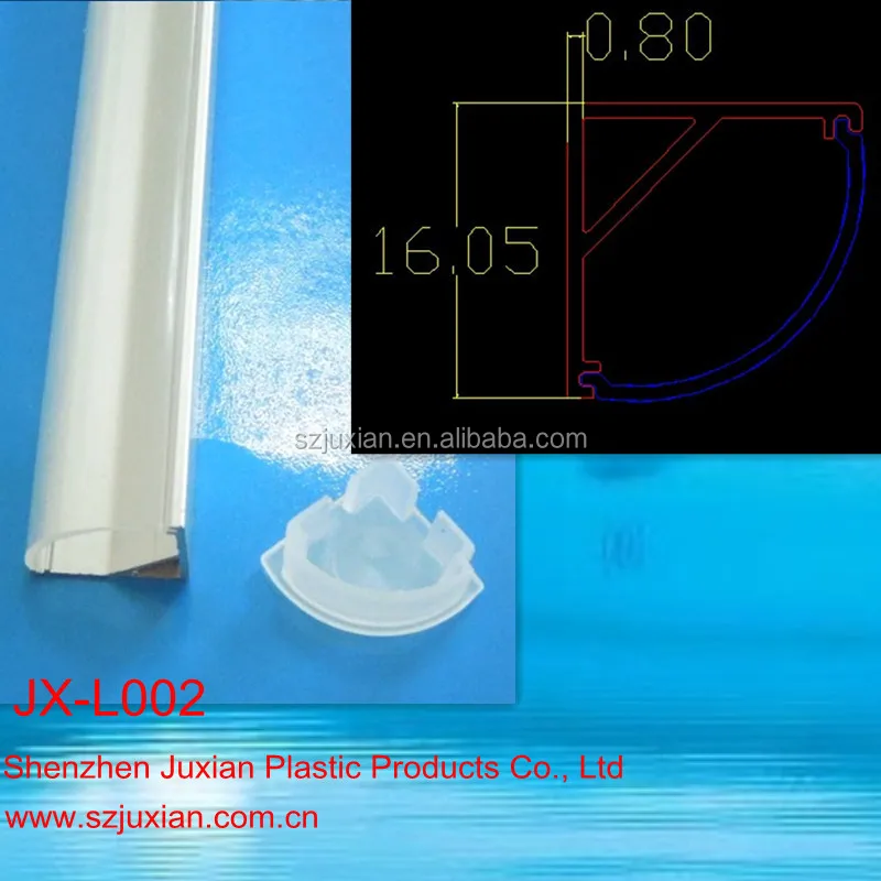 Aluminum Channel Pc Cover Led Lampshade Led Housing Shell Buy Pc