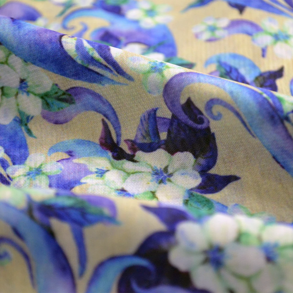 chiffon fabric designs