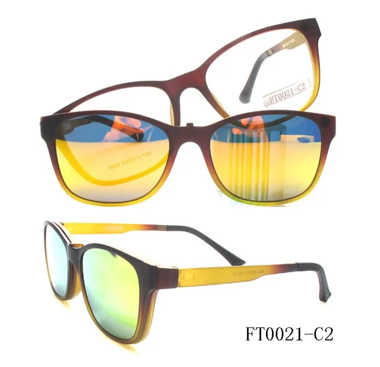 clip on sunglasses mirror lens 2