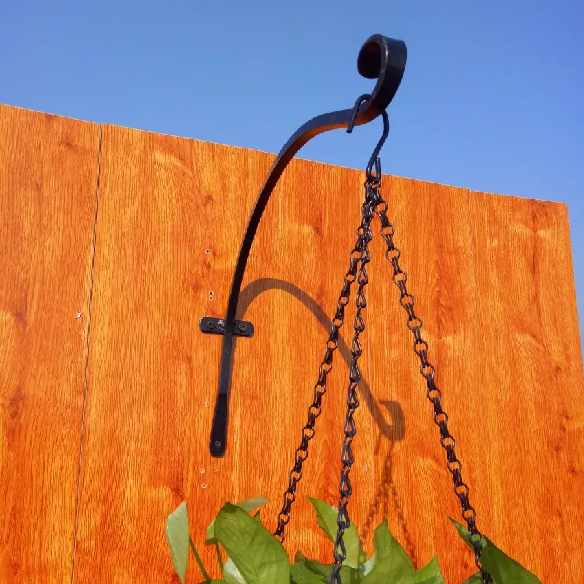 18 Inch Heavy Duty Durable Square Metal Plant Hanging Bracket