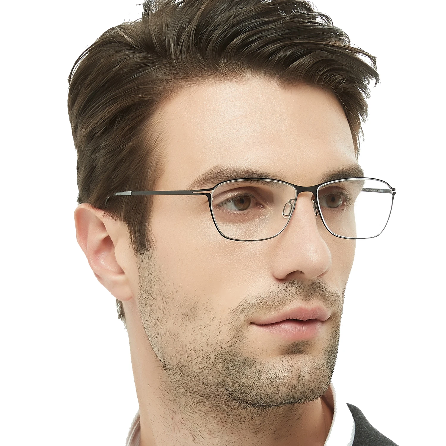 Hot Sale Titanium Eyeglasses Frame Optical Glasses Light Weight Glasses ...