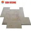 Popular White Travertine French Pattern For Swimming Pool Coping And Tile