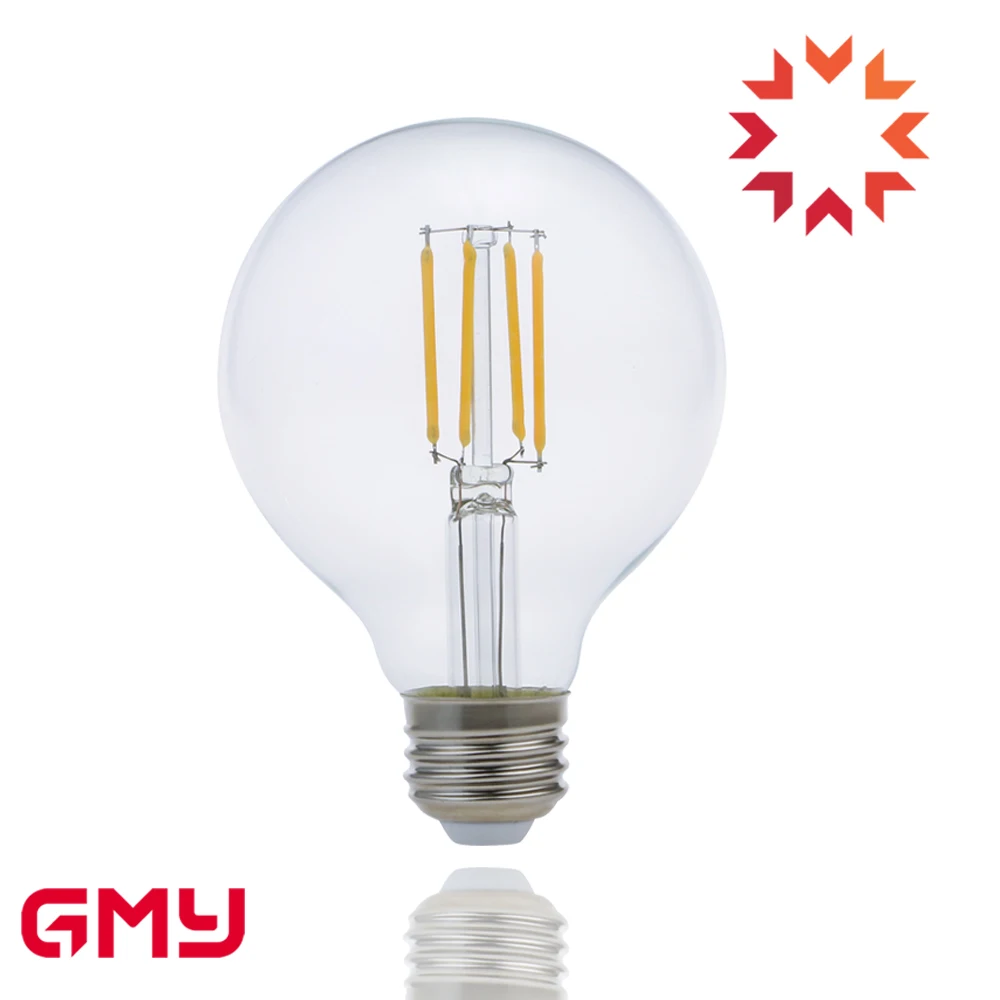 led lighting bulb G25 6.2W 500lm E26 UL Energy Star Dimmable Clear lamp bulb