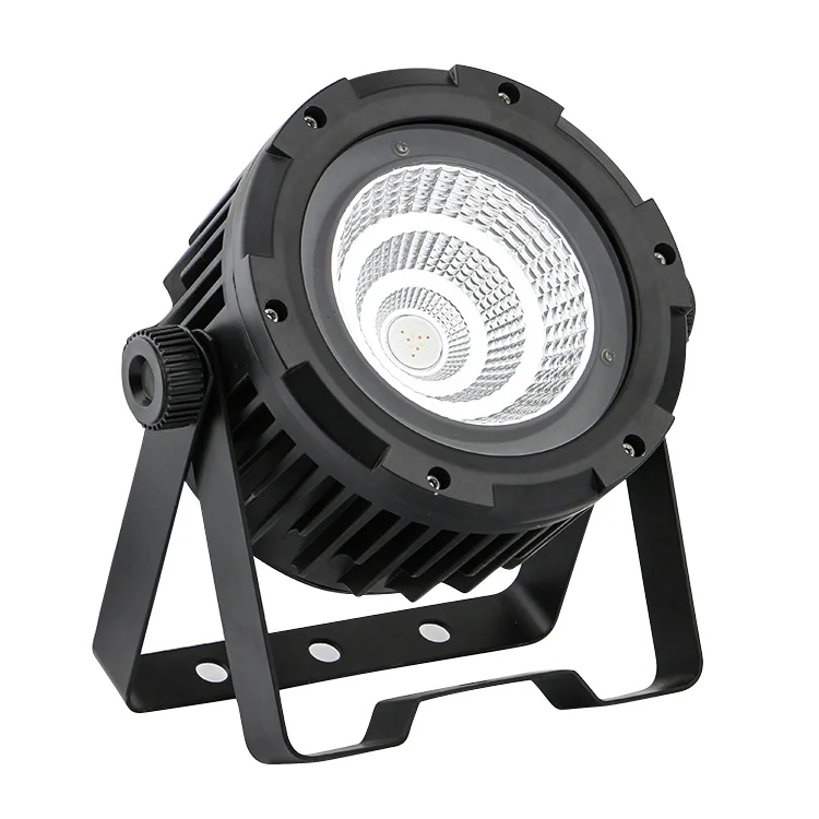 80W RGBWA 5in1Outdoor Stage Lighting Waterproof COB LED Par Light  IP65 for Event Party Wedding
