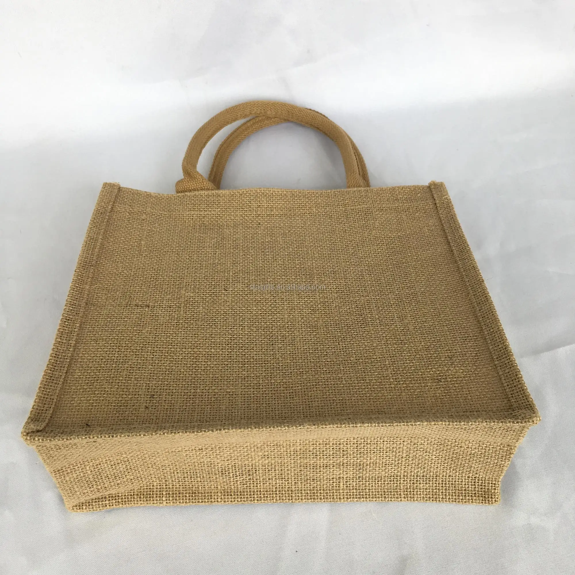 Factory Wholesale Custom Printing Natural Jute Bag Buy Jute Bag