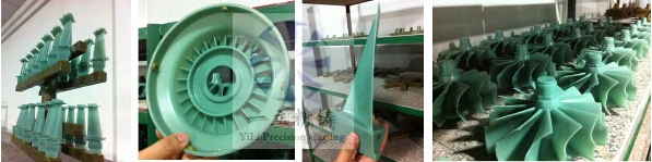 high precision vacuum investment castings inconel 738 turbine wheel manufacturer for turbo parts