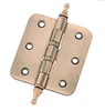 3.5''X3'' AC Iron Door Hinge With Cap