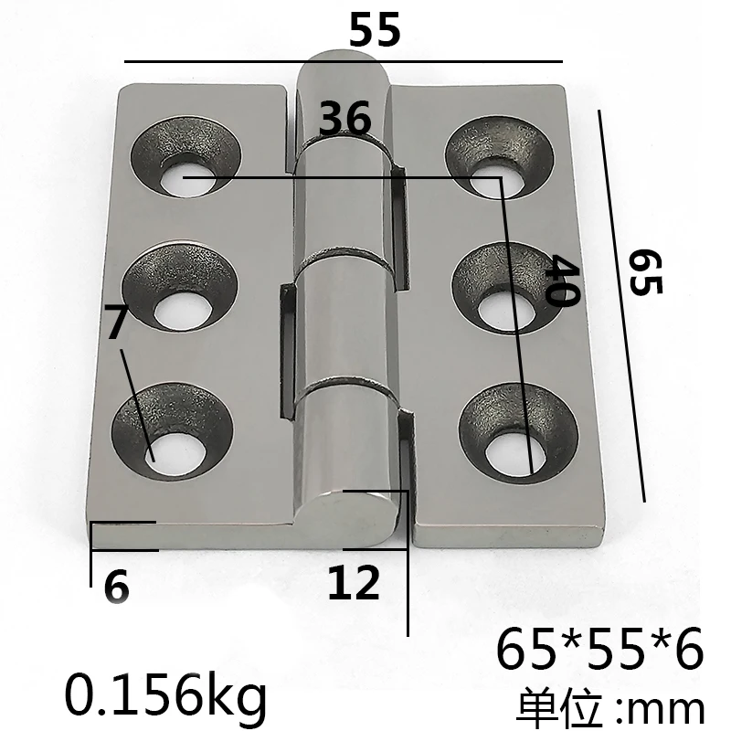 Xk4403s Stainless Steel Concealed Door Hinge Welding Small