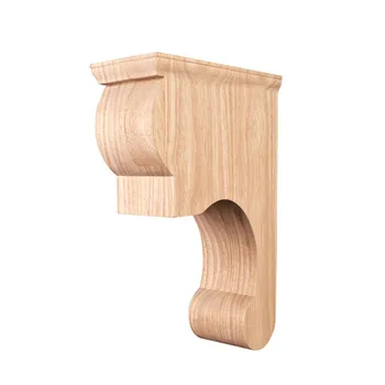 Cheap Simple Unfinished Decorative Wooden Corbels Buy