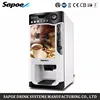 triple drinks coin counting juice vending machine with auto cup falling