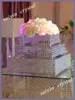 Gorgeous tiered crystal wedding cake stand for Large simulation wedding cake