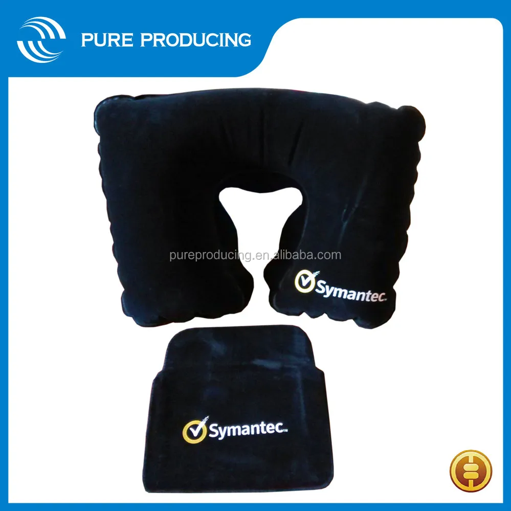 black color inflatable neck pillow.jpg