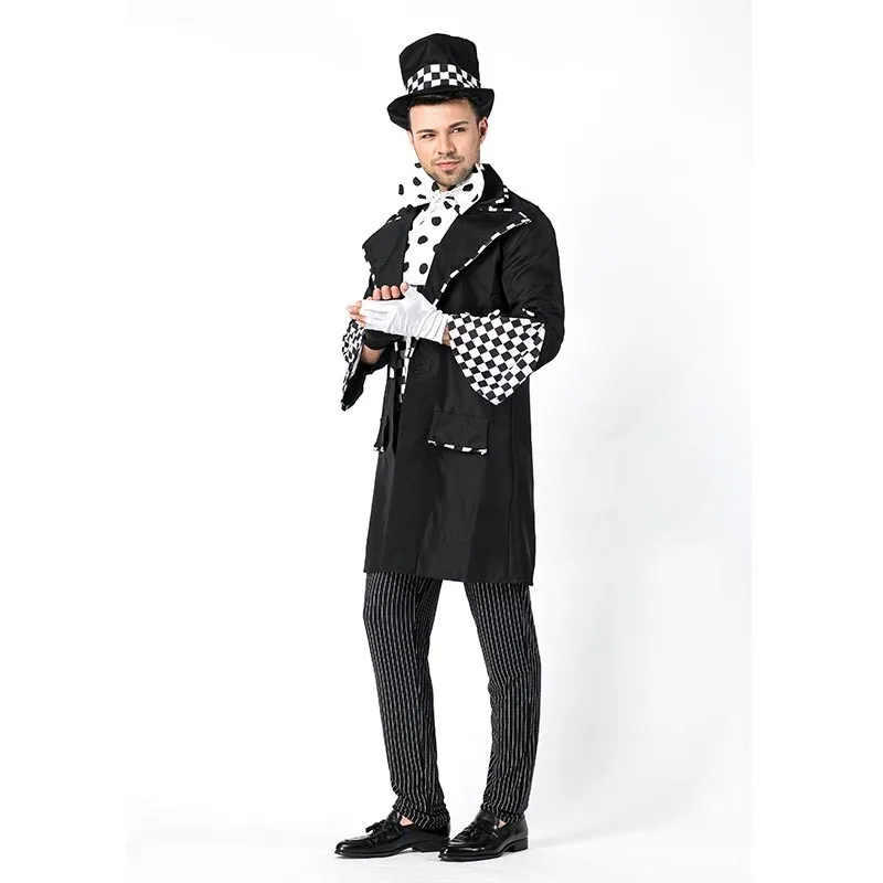 New Arrival Men Magician Cosplay Halloween Costume Suppliers Wholesale ...