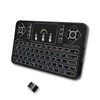 Q9 Colorful Version keyboard for android tv box with BT MINI wireless AIR mouse 2.4G with touchpad Remote control
