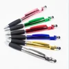 Multifunction Plastic ballpoint pen, touch screen pen,mobile stand pen