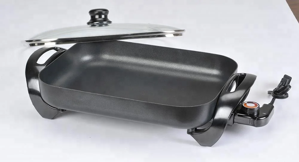 Best Quality Promotional Nonstick Electric Frypan/punching Buy Non