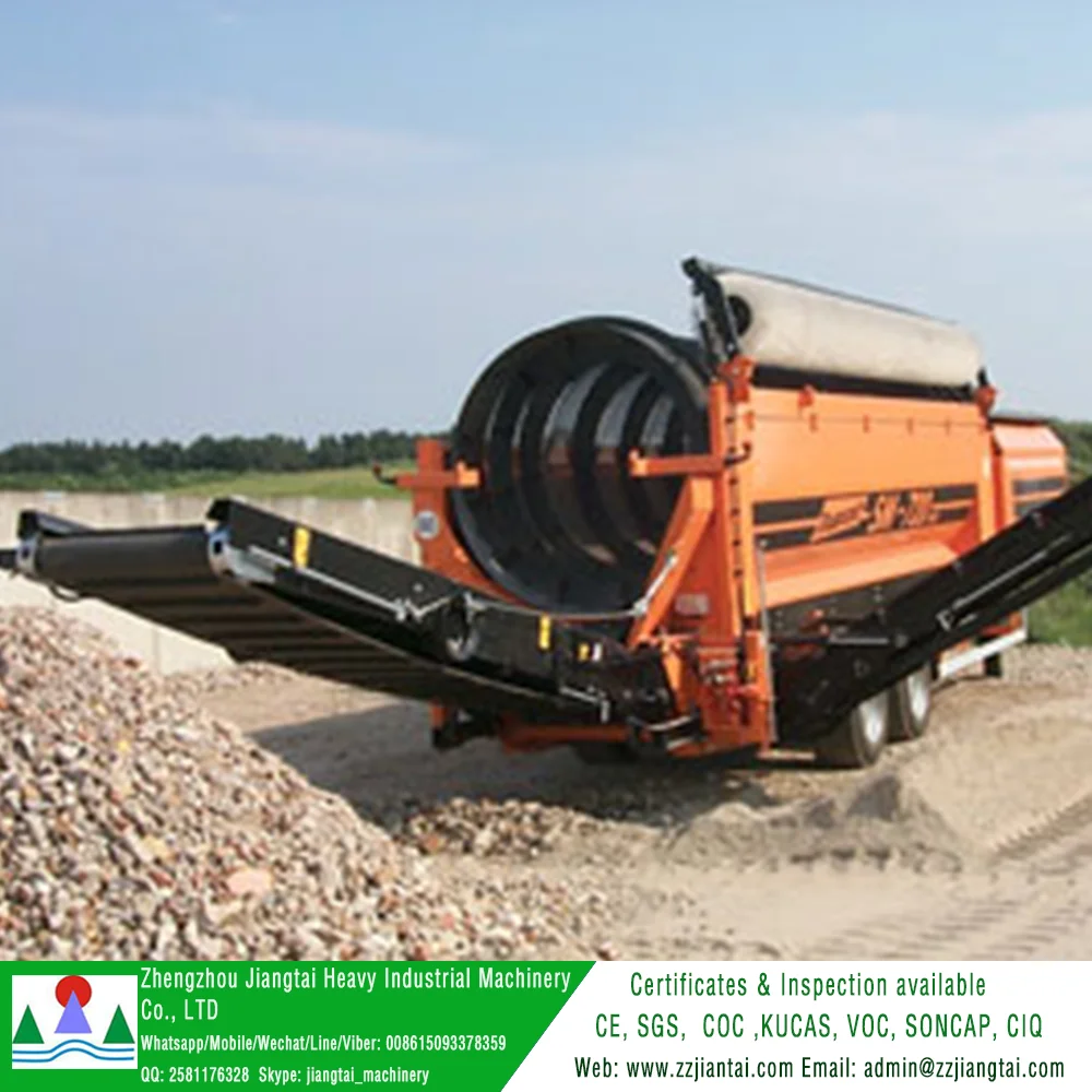 High efficient alluvial gold washing plant/placer gold Mobile Gold