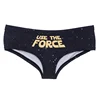 factory OEM custom galaxy force 3d print super soft ladies underwear