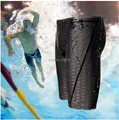 High Quality Men Swimming Jammers Professional Racing Sharkskin Shark Skin Swimming Trunks Fastskin Swimwear ShortsPants