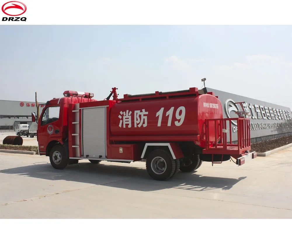 Fire Truck Water Capacity 4000l Standard Fire Truck Dimensions Original