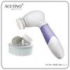 FDA Certificated Cheap Electric Sonic Face Brush Body Cleanser Sit For Women and Men