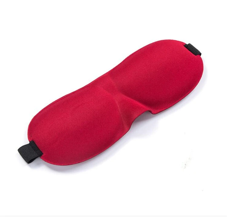 Sleep Mask 3d Contoured Soft Eye Masks Adjustable Strap A Full Night's Comfortable Sleep