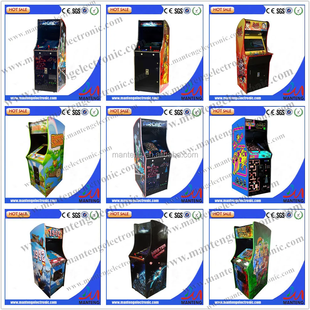 Galaga arcade video game machine