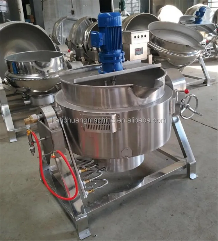 Stirring Jam Cooking Pot/sandwich Pot 500 Liter Steam Jacketed Cooking