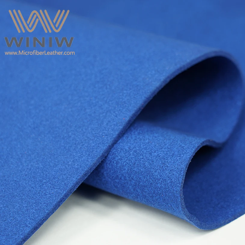 Microfiber Synthetic PU Suede Leather Materials
