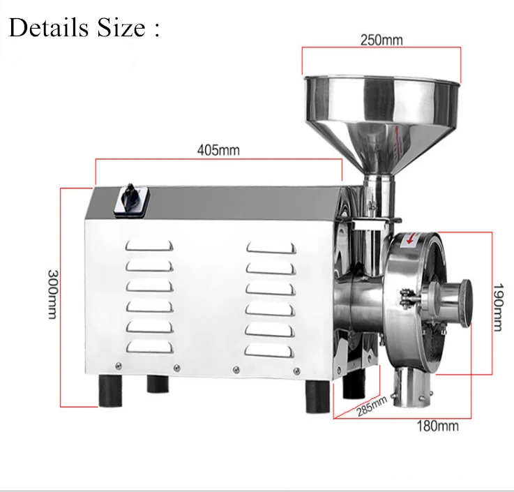 Factory Industrial Coffee Grinder 40kg 60kg/coffee Grinding Machine ...