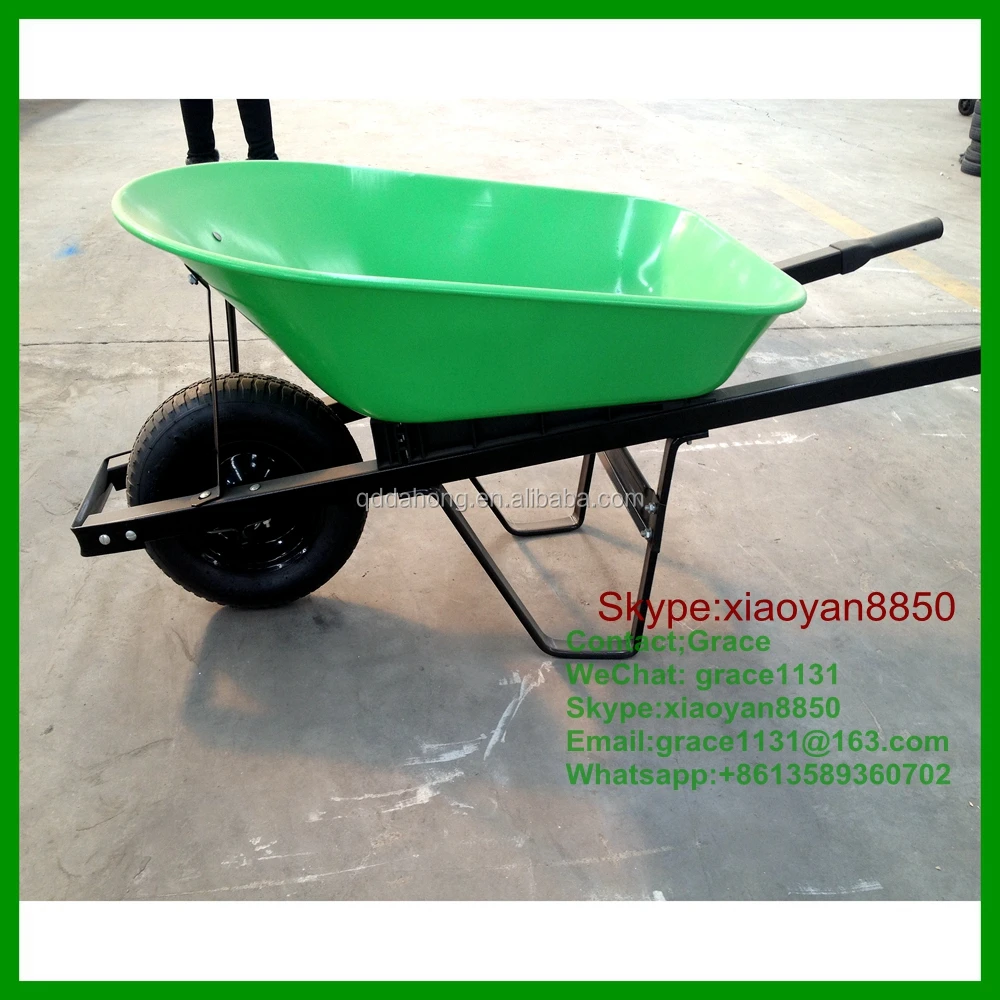 150kg Capacity Heavy Power Wheelbarrow Hand Trolley Concrete Cart