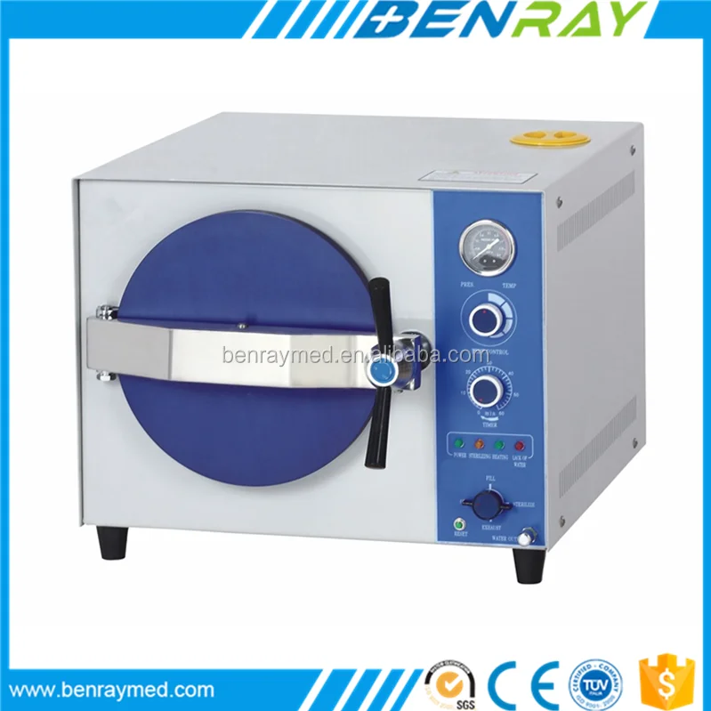 Brac20j 20l Portable Desktop Autoclave Sterilizer Dental Autoclave