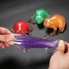 Yiwu Manufacture Toys TPR Squeeze Bead Toy Frog Mesh Squishy Grape Ball Splat Stress Relief Ball Squishy Toy