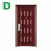 Baodu brand 8 panel steel entry door security steel door for nigeria market