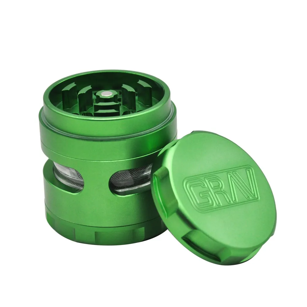 Nonstick Tobacco Grinder Herb Grinder with Removable Screen Mesh, View