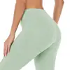 Beautiful Buttock Pants Yoga Pants Womens Leggings Tights Green