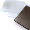 3mm 4mm sandblasted acid etched safety frosted silk screen printing glass